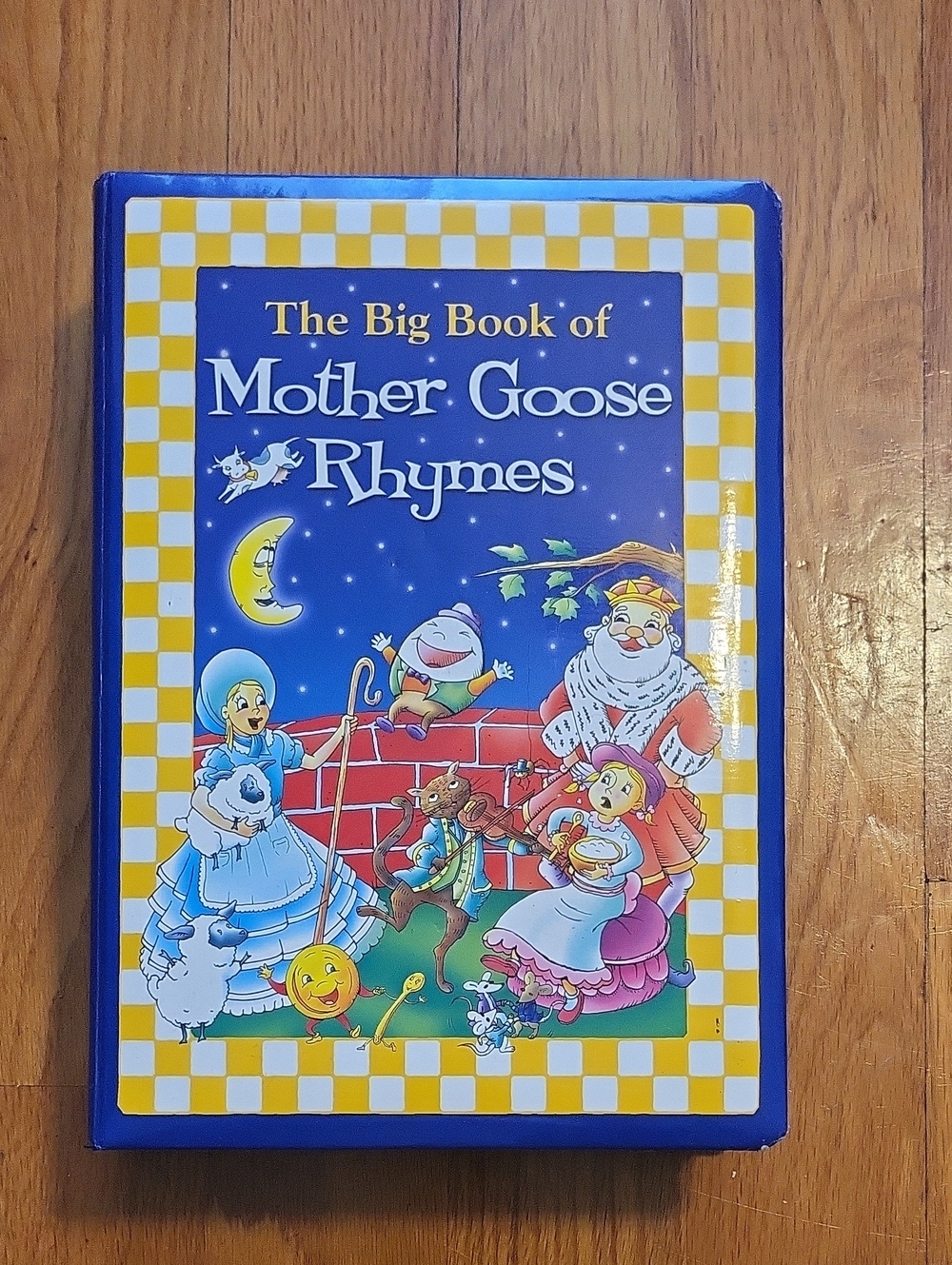 The Big Book of Mother Goose Rhymes - Blue Cover